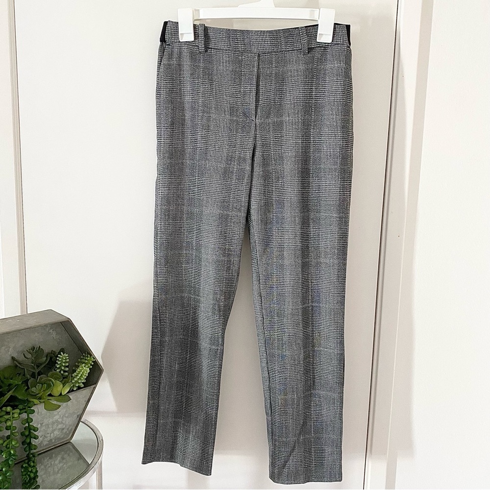 NWT H&M Black and White Plaid Pants